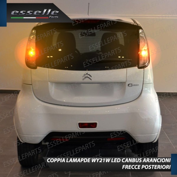 Coppia Frecce Posteriori PY21W 24 LED Canbus 3.0 per CITROEN C-ZERO