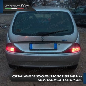 Coppia Lampade LED BAY15D Stop / Posizione Posteriori per LANCIA Y