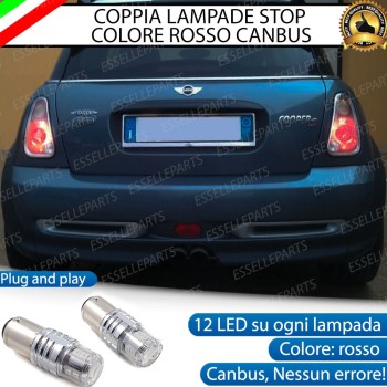Coppia Lampade LED BAY15D Stop / Posizione Posteriori per MINI R50 R52