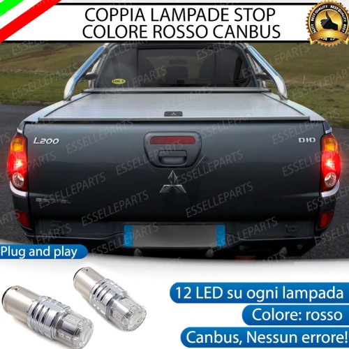Coppia Lampade LED BAY15D Stop / Posizione Posteriori per MITSUBISHI L200 IV