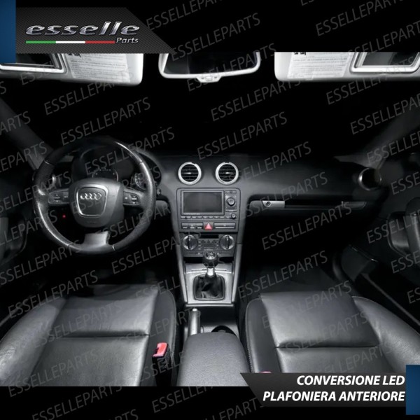 Kit LED interni Basic Pack 6000K Canbus Audi A3 8P Restyling cabrio