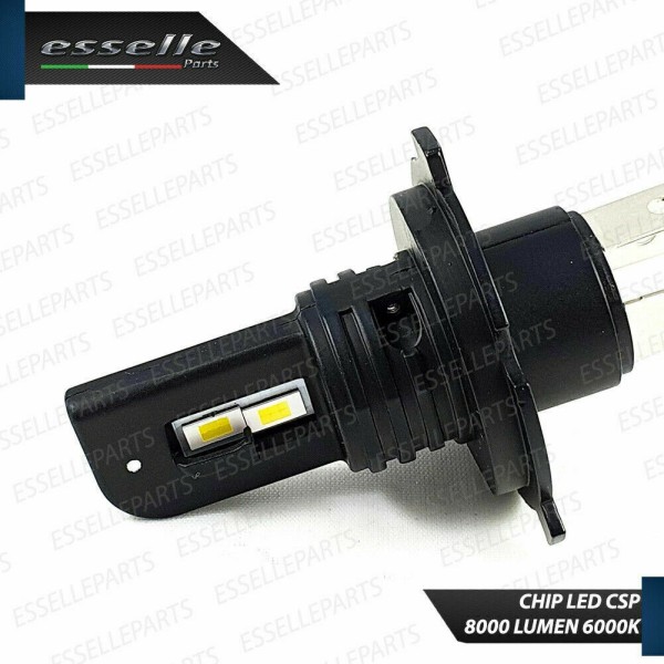 Kit FULL LED coppia H5 / R2 ULTRA COMPATTA 8000 LUMEN Canbus 6000K Bianco Ghiaccio
