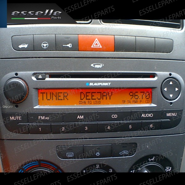 SET RICAMBIO ADESIVO TASTI AUTORADIO PER FIAT GRANDE PUNTO