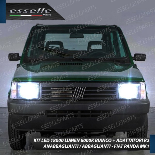 Conversione Fari Full LED 6000k canbus per FIAT PANDA MK1