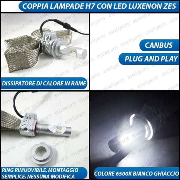 Conversione a Led 6000K Canbus per Citroen C4 MK1 No Error
