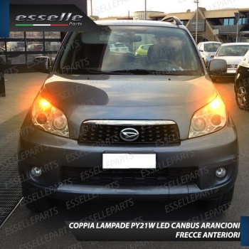 Coppia Frecce Anteriori PY21W 35 LED Canbus DAIHATSU TERIOS II