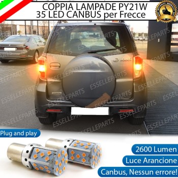 Coppia Frecce Posteriori PY21W 35 LED Canbus DAIHATSU TERIOS II