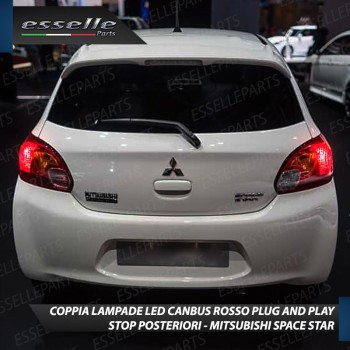 Coppia Lampade LED BAY15D Stop / Posizione Posteriori per MITSUBISHI SPACE STAR II Coppia Lampade LED BAY15D Stop / Posizione Posteriori per MITSUBISHI SPACE STAR II