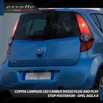 Coppia Lampade LED BAY15D Stop / Posizione Posteriori per OPEL AGILA B Coppia Lampade LED BAY15D Stop / Posizione Posteriori per OPEL AGILA B
