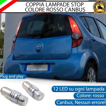 Coppia Lampade LED BAY15D Stop / Posizione Posteriori per OPEL AGILA B Coppia Lampade LED BAY15D Stop / Posizione Posteriori per OPEL AGILA B