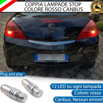 Coppia Lampade LED BAY15D Stop / Posizione Posteriori per OPEL TIGRA TWIN TOP Coppia Lampade LED BAY15D Stop / Posizione Posteriori per OPEL TIGRA TWIN TOP