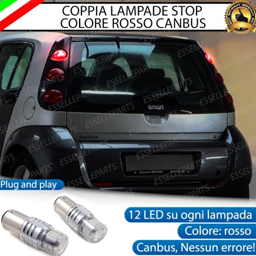 Coppia Lampade LED BAY15D Stop / Posizione Posteriori per SMART FORFOUR