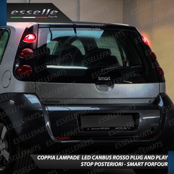 Coppia Lampade LED BAY15D Stop / Posizione Posteriori per SMART FORFOUR