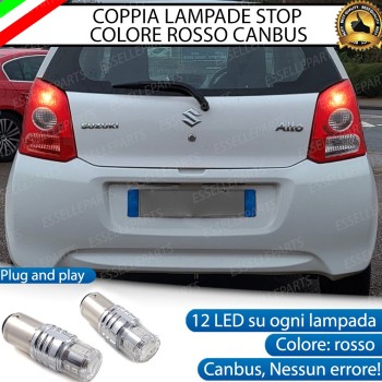 Coppia Lampade LED BAY15D Stop / Posizione Posteriori per SUZUKI ALTO VII