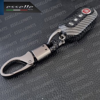 Cover - CARBON LOOK - in Plastica Rigida di protezione per chiave FIAT DUCATO III