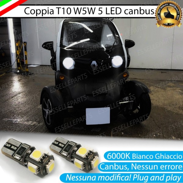 Luci posizione 5 LED Canbus RENAULT TWIZY