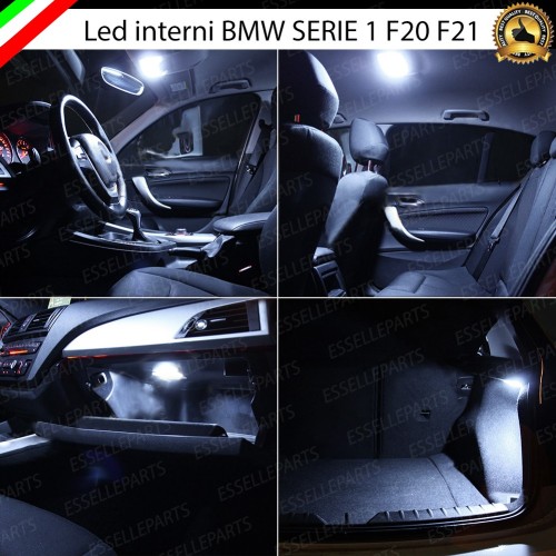 Kit LED Interni Completo 6000K Bianco Canbus Bmw Serie 1 F20 F21
