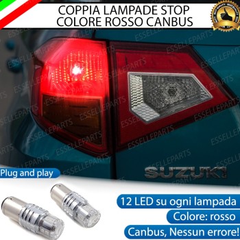 Coppia Lampade LED BAY15D Stop / Posizione Posteriori per SUZUKI VITARA