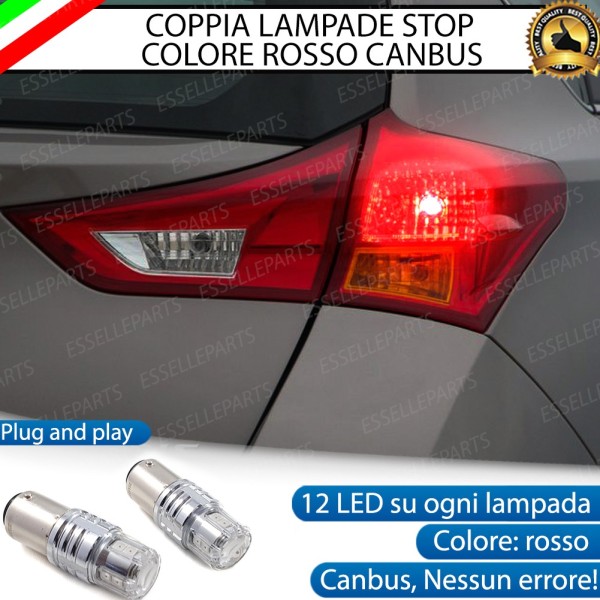 Coppia Lampade LED BAY15D Stop / Posizione Posteriori per TOYOTA AURIS MK2