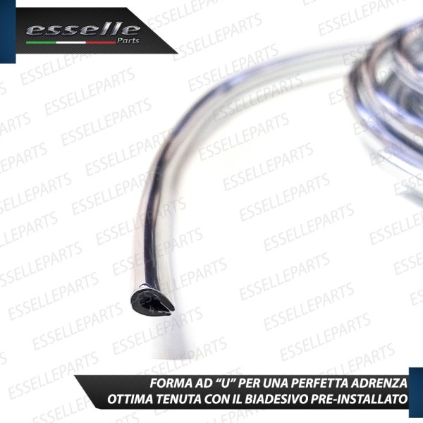 Profilo - CROMATO - Paracolpi per Portiere Auto