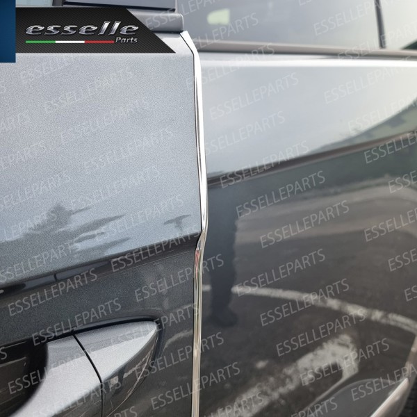 Profilo - CROMATO - Paracolpi per Portiere Auto