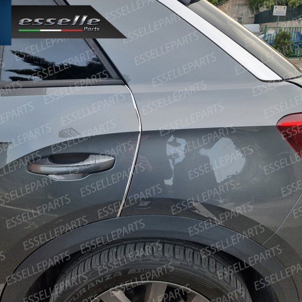 Profilo - CROMATO - Paracolpi per Portiere Auto