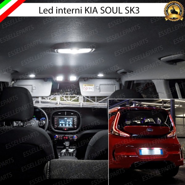 Led interni + Targa KIA SOUL MK3