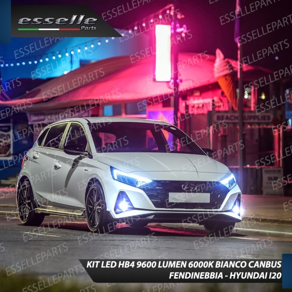 Kit Full LED coppia HB4 9600 LUMEN Fendinebbia HYUNDAI I20 III