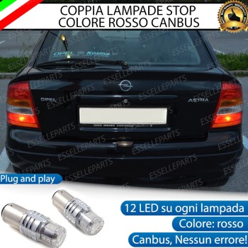 Coppia Lampade LED BAY15D Stop / Posizione Posteriori per OPEL ASTRA G Coppia Lampade LED BAY15D Stop / Posizione Posteriori per OPEL ASTRA G