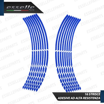 Bordo - DESIGN RACE BLU - adesivo per ruote moto,motorini,scooter APRILIA