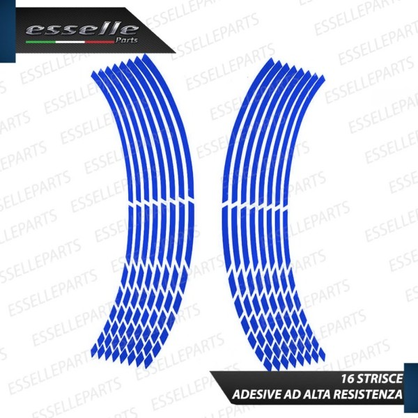 Bordo - DESIGN RACE BLU - adesivo per ruote moto,motorini,scooter MOTO GUZZI