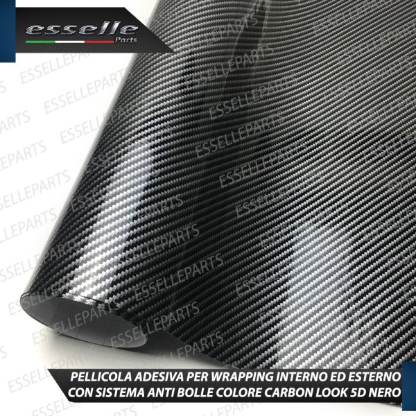 Pellicola Carbon Look 5D adesiva Professionale per APRILIA