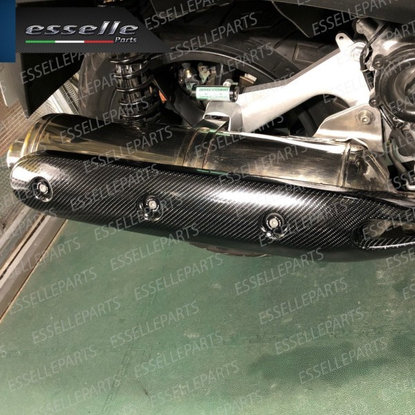 Pellicola Carbon Look 5D adesiva Professionale per Husqvarna