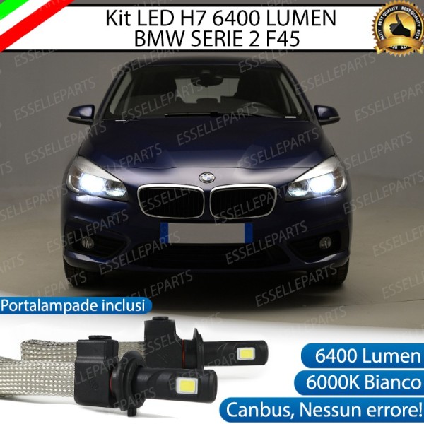 Kit Full LED H7 6400 LUMEN Anabbaglianti BMW SERIE 2 F45 F46