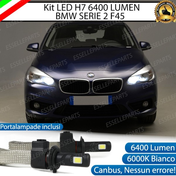 Kit Full LED H7 6400 LUMEN Abbaglianti BMW SERIE 2 F45 F46