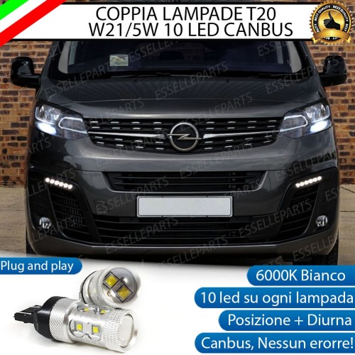 Luci di Posizione/Diurne 10 LED T20 ZAFIRA LIFE