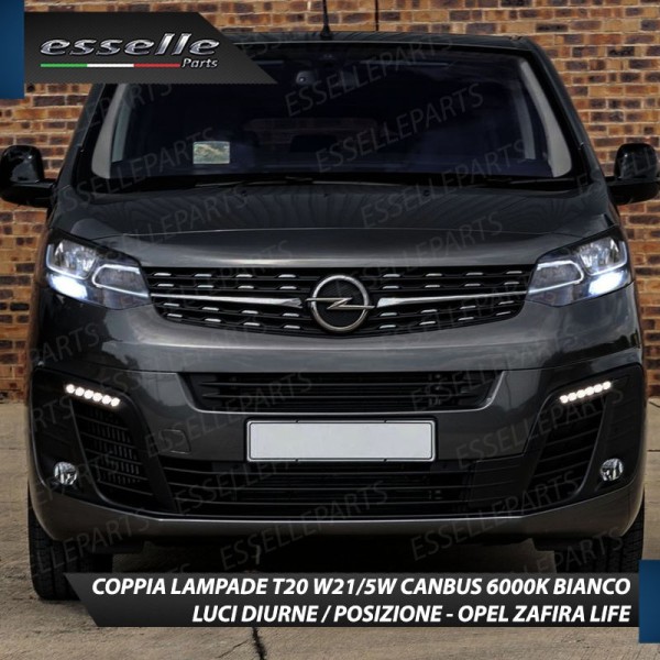 Luci di Posizione/Diurne 10 LED T20 ZAFIRA LIFE