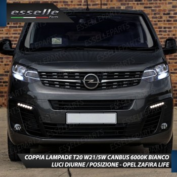 Luci di Posizione/Diurne 10 LED T20 ZAFIRA LIFE Luci di Posizione/Diurne 10 LED T20 ZAFIRA LIFE