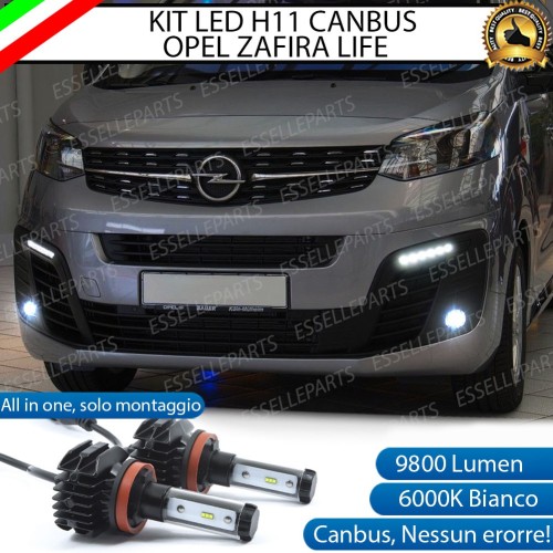 Kit Full LED coppia lampade FENDINEBBIA OPEL ZAFIRA LIFE