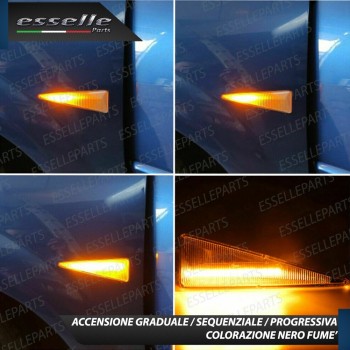 Placchette Dinamiche Nere fumè Laterali per frecce specifiche per RENAULT WIND