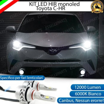 Kit Full LED HIR/HIR2 coppia lampade monoled TOYOTA C-HR Kit Full LED HIR/HIR2 coppia lampade monoled TOYOTA C-HR