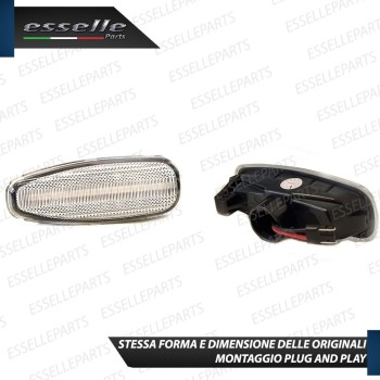 Placchette Dinamiche Trasparenti Laterali per frecce specifiche per HYUNDAI I30 I Placchette Dinamiche Trasparenti Laterali per frecce specifiche per HYUNDAI I30 I