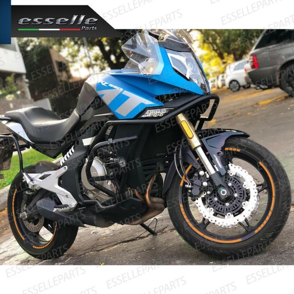 Bordo - DESIGN RACE ARANCIONE - adesivo per ruote moto,motorini,scooter BENELLI