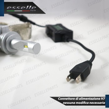 Kit Full LED H7 8000 Lumen 6000K bianco Abbaglianti AUDI A3 8L con fari lenticolari