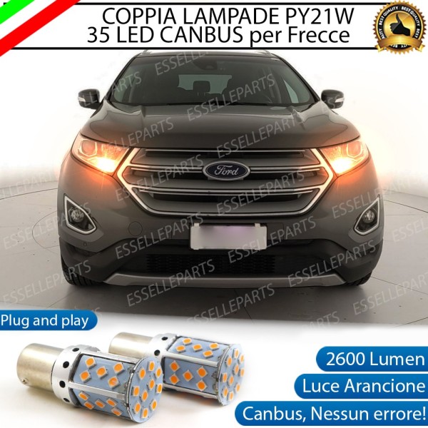 Coppia Frecce Anteriori PY21W 35 LED Canbus FORD EDGE