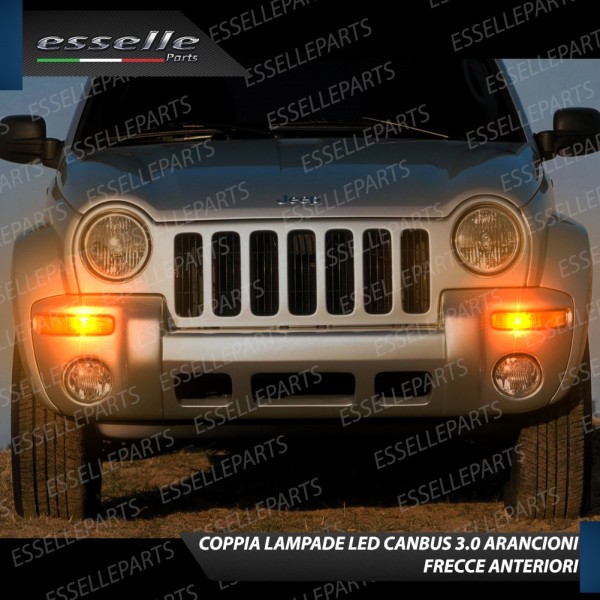 Coppia Frecce Anteriori P21W 24 LED Canbus 3.0 per Jeep Cherokee KJ