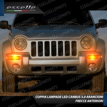 Coppia Frecce Anteriori P21W 24 LED Canbus 3.0 per Jeep Cherokee KJ