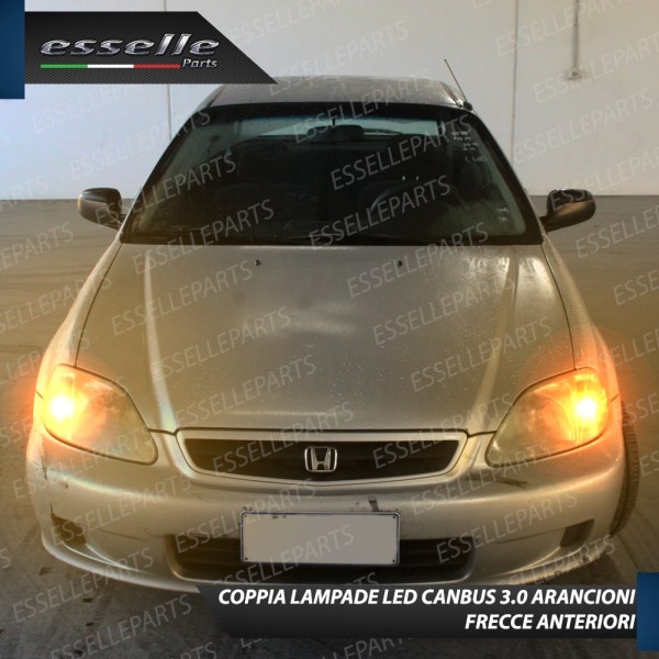 Lampade ANTERIORI PY21W BAU15S 35 LED Canbus HONDA CIVIC 6G