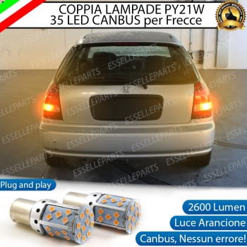 Coppia Frecce Posteriori PY21W 35 LED Canbus HONDA CIVIC 6G Coppia Frecce Posteriori PY21W 35 LED Canbus HONDA CIVIC 6G