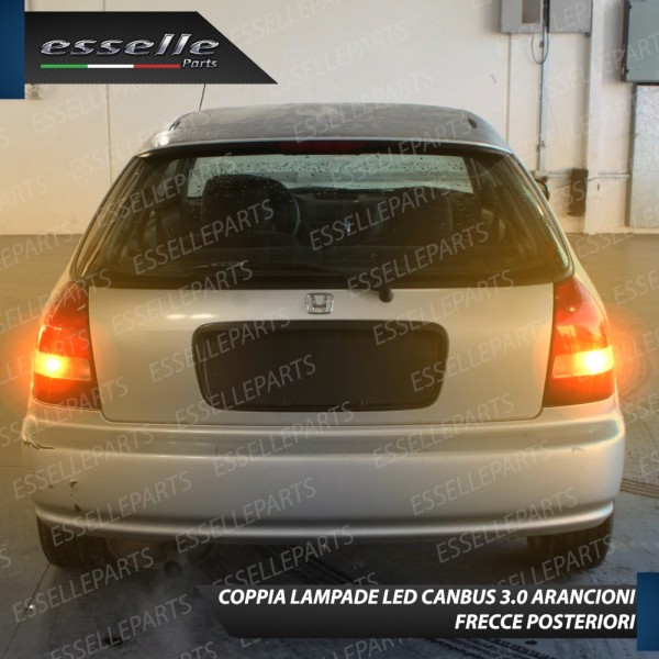 Coppia Frecce Posteriori PY21W 35 LED Canbus HONDA CIVIC 6G